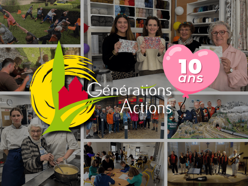 10eme anniversaire du concours Générations Actions de Générations Mouvement